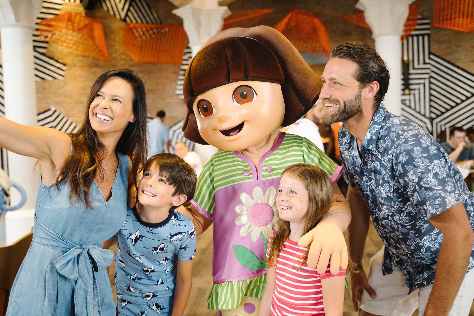 Character with Family