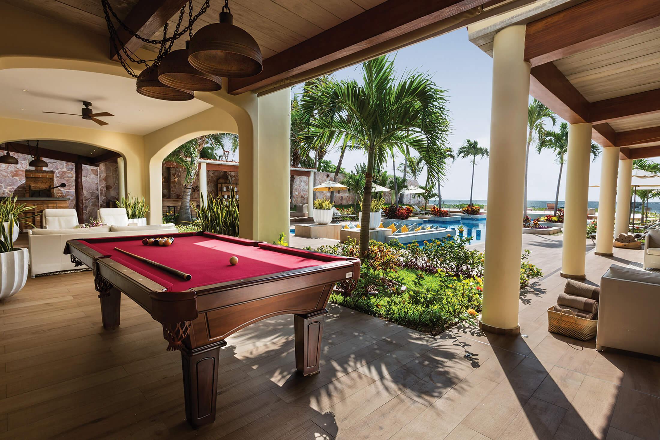 casa del mar billards table