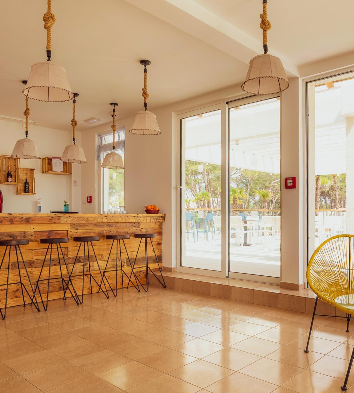 interior of Sunset Pool Bar