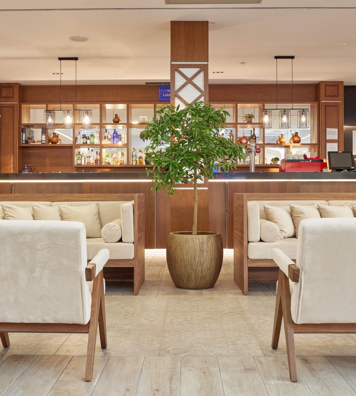 the lobbyist bar interior view 